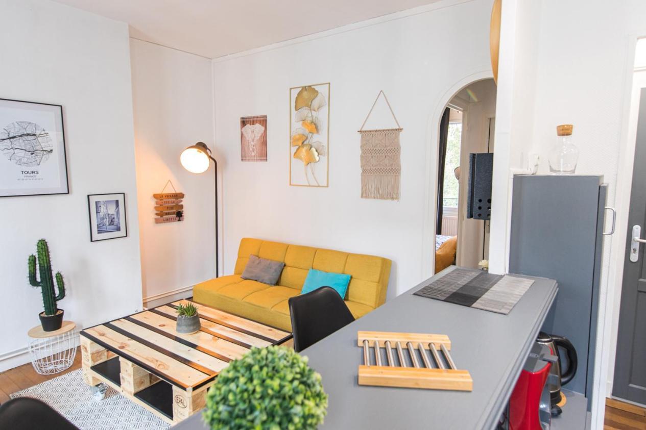 Appartement T2 Au Calme Cosy - Quartier Prebendes Tours Buitenkant foto
